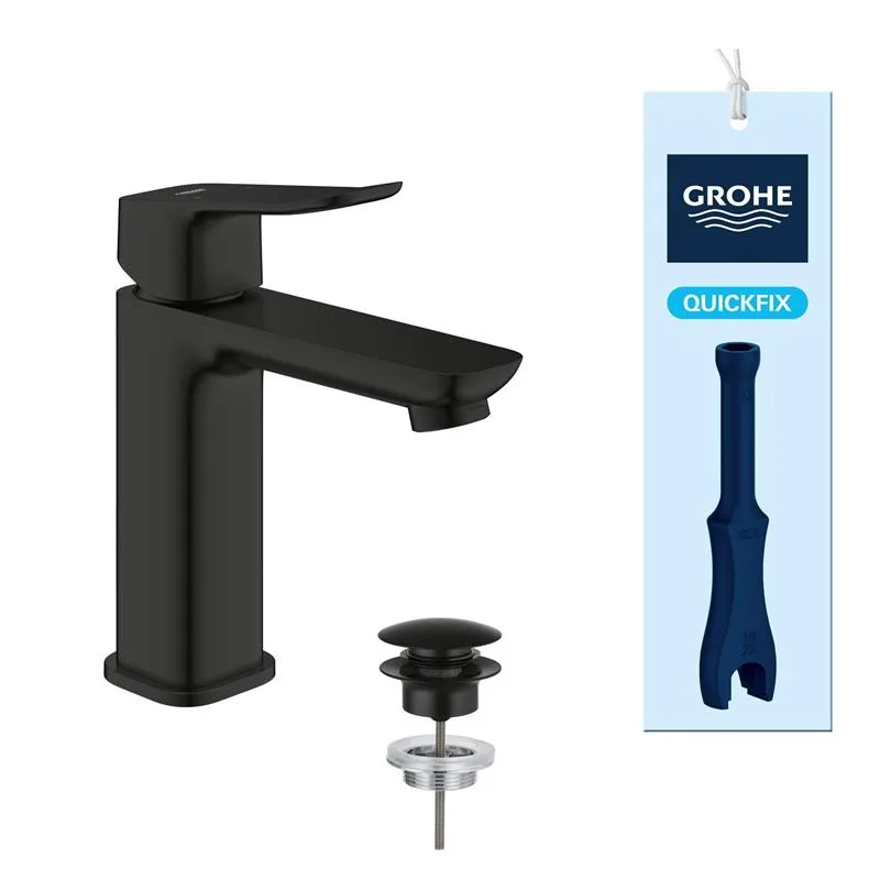 Смеситель для раковины GROHE QuickFix Dice M, Matt Black (1018332430) — фото 2