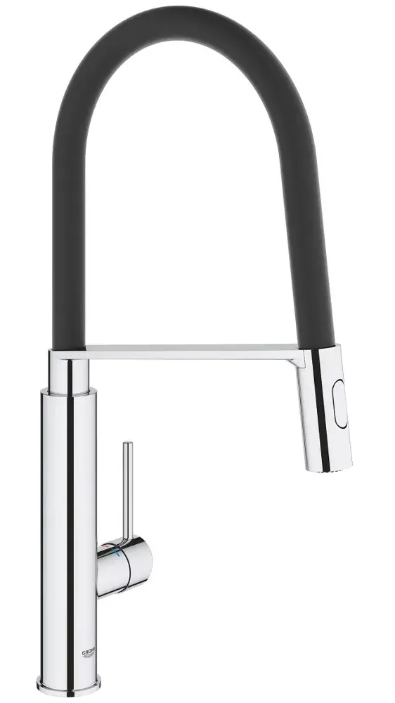 Смеситель для кухни GROHE Concetto с пружинным изливом и выдвижной лейкой, хром (31491000) — фото 2