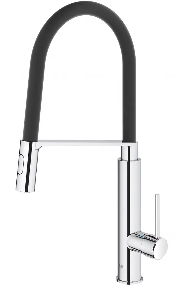 Смеситель для кухни GROHE Concetto с пружинным изливом и выдвижной лейкой, хром (31491000) — фото 3