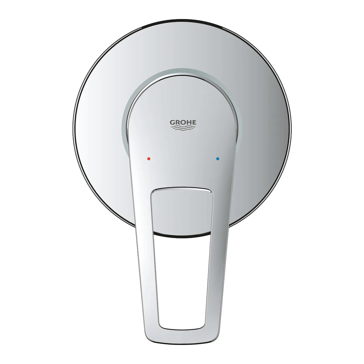 Смеситель для душа скрытого монтажа GROHE BauLoop, внешняя часть, хром (29042001) — фото 3