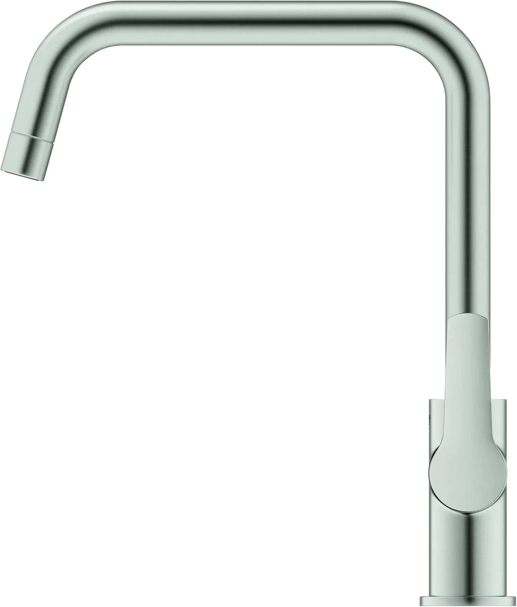 Смеситель для кухни GROHE QuickFix Start с высоким U-образным изливом, Supersteel (30470DC0) — фото 3