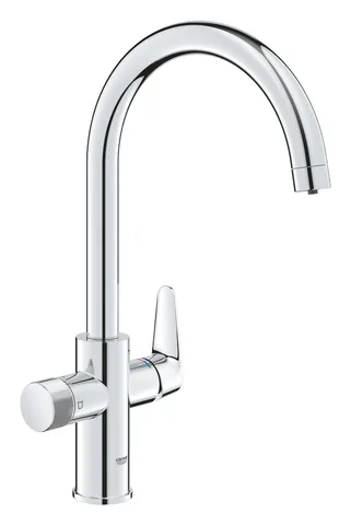 Смеситель для кухни GROHE Blue Pure BauCurve с каналом для фильтрованной воды, хром (30580000)