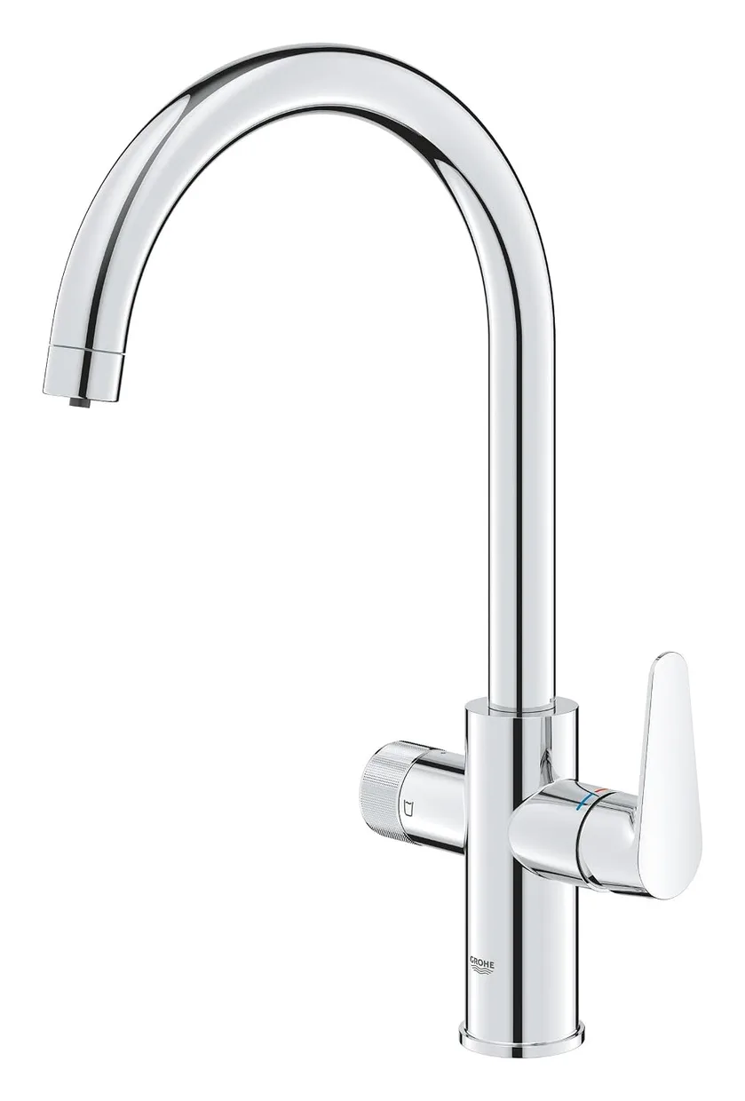Смеситель для кухни GROHE Blue Pure BauCurve с каналом для фильтрованной воды, хром (30580000) — фото 3