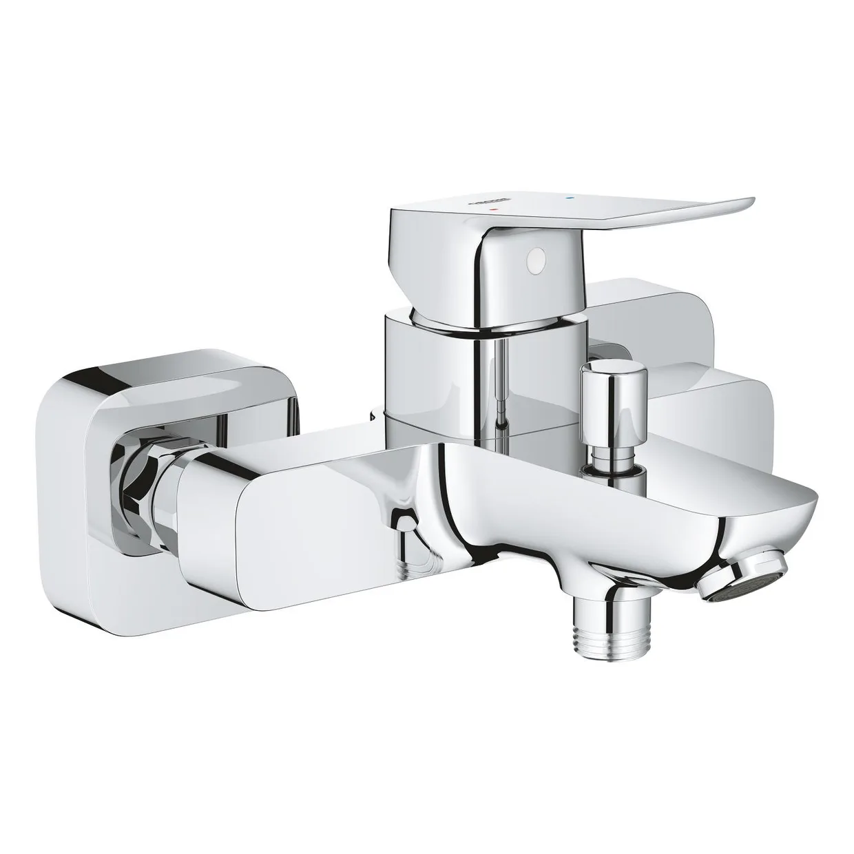 Смеситель для ванны настенный GROHE QuickFix Dice с автоматическим переключателем ванна/душ, хром (1018720000) — фото 2
