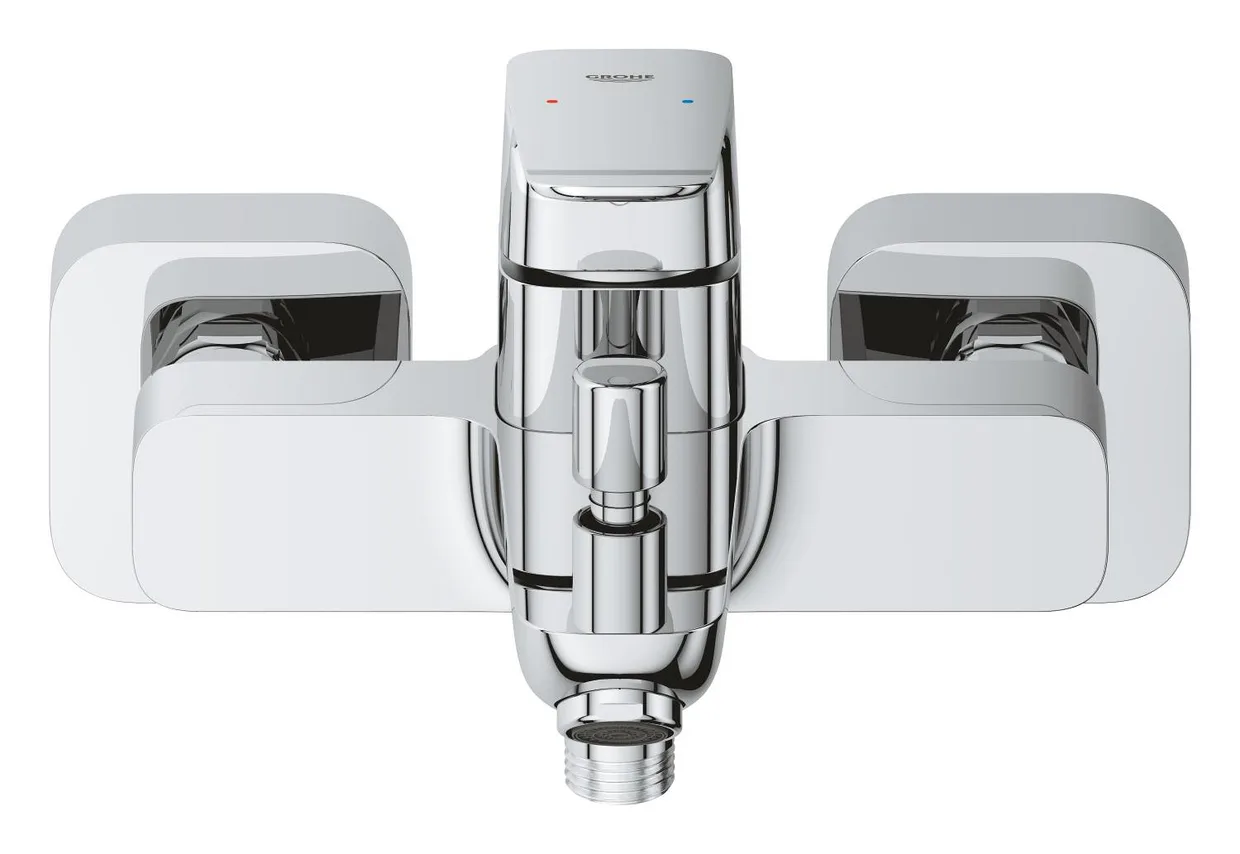 Смеситель для ванны настенный GROHE QuickFix Dice с автоматическим переключателем ванна/душ, хром (1018720000) — фото 6