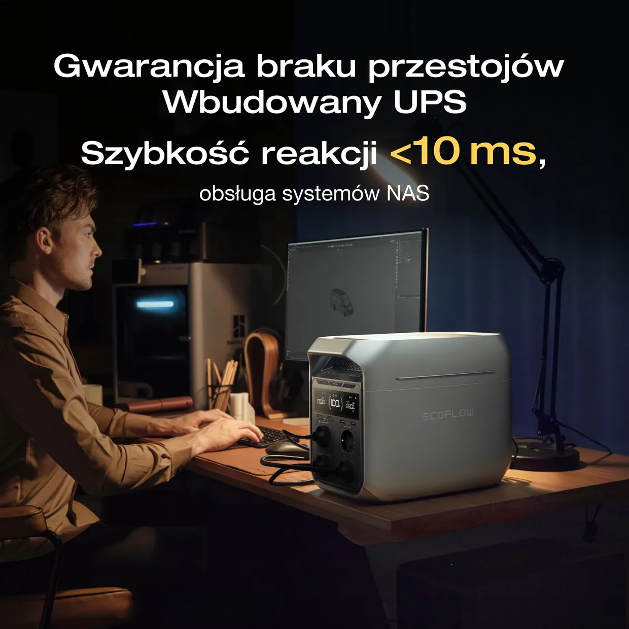 Зарядная станция EcoFlow DELTA 3 Plus 1024Wh 1800W (EFDELTA3PLUS) — фото 4