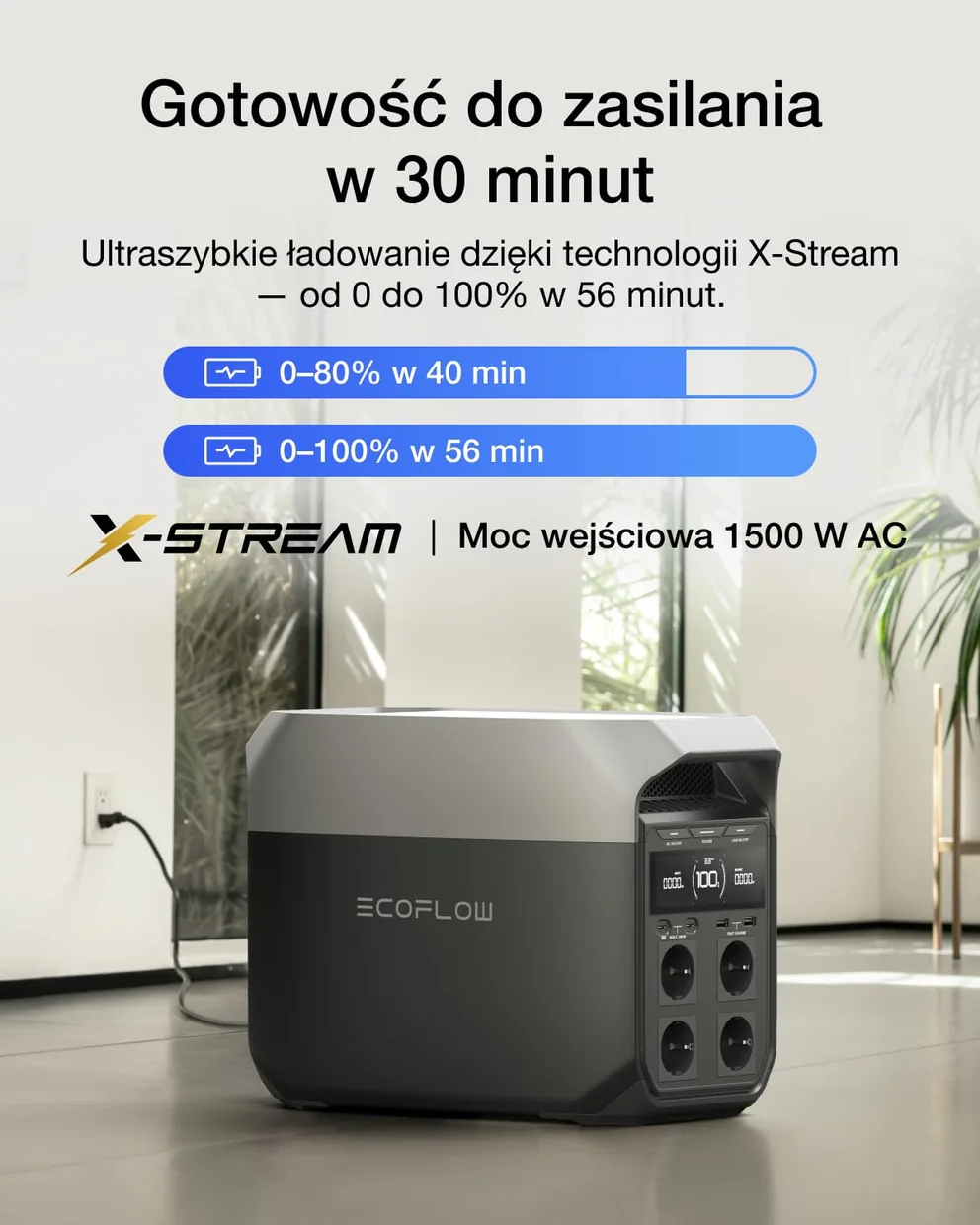 Зарядная станция EcoFlow DELTA 3 1024Wh 1800W EU (EFDELTA3-EU) — фото 7
