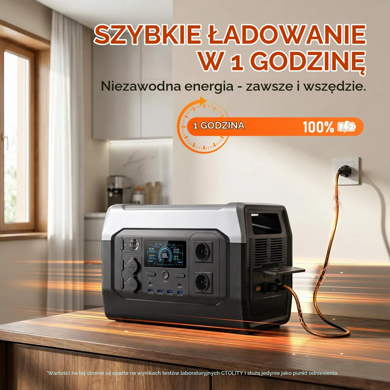 Зарядная станция CTOLITY XP1000 1024Wh 1800W — фото 2
