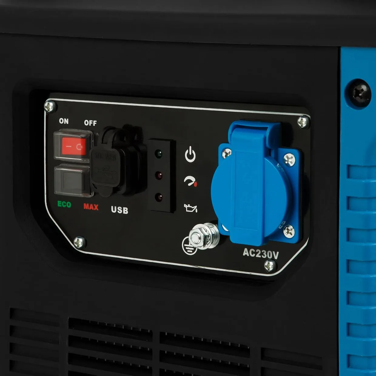 Инверторный генератор EBERTH GG2-IS1000 1000W 2 л.с. бензиновый 4-тактный — фото 2