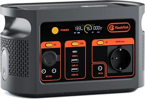 Портативная зарядная станция FlashFish E103 LiFePO4 179Wh 300W UPS