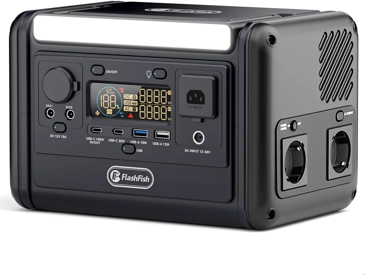 Портативная зарядная станция FlashFish TELLUS T300pro 230Wh 300W