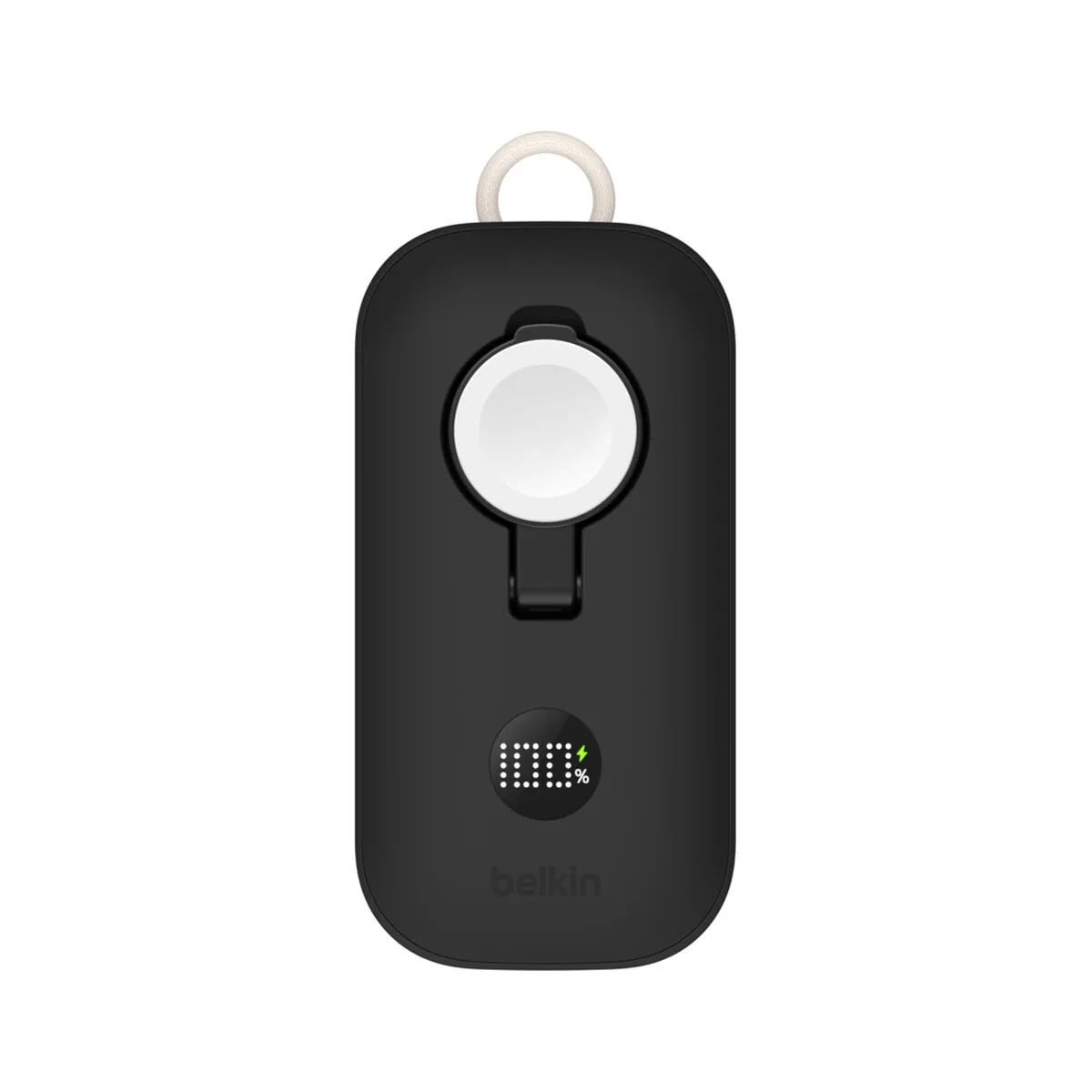 Повербанк Belkin BoostCharge Pro 10000mAh 45W со встроенным кабелем USB-C и быстрой зарядкой для Apple Watch Black (BPD012HQBK) — фото 4