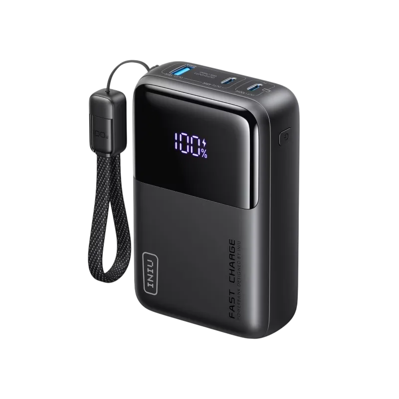 Power Bank INIU Leopard Power 25000mAh 100W Black (P63-P1)