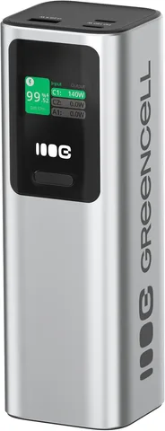 Power Bank Green Cell PowerPlay Ultra 140W 25200mAh (PBGC25UD)