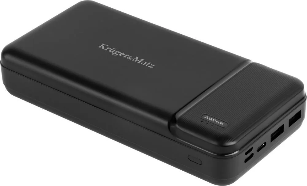 Power Bank Krüger&Matz KM0907 30000mAh Black — фото 3
