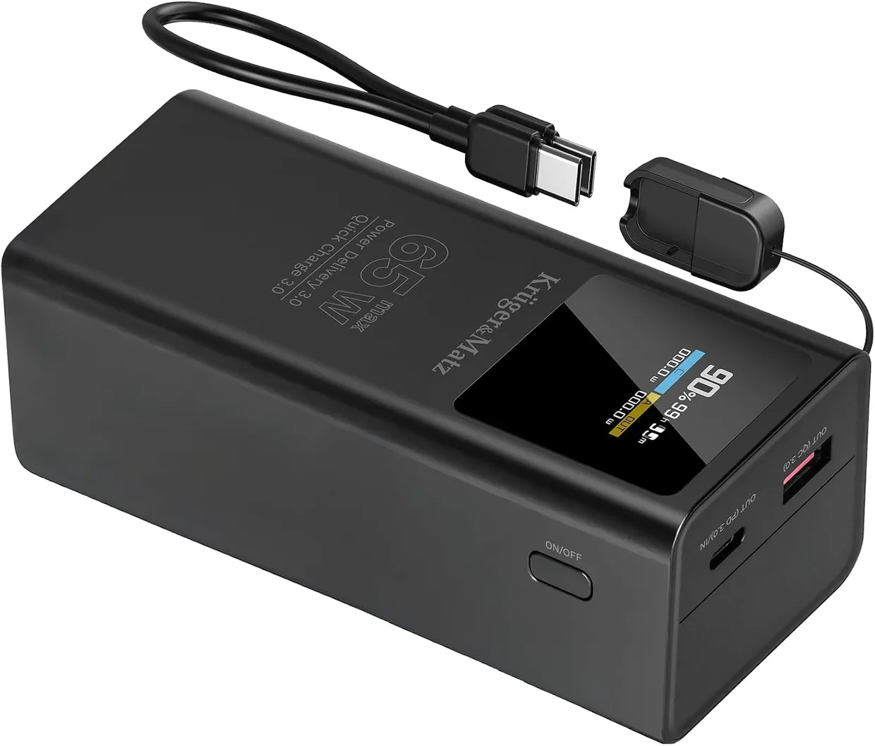 Power Bank Krüger&Matz KM0914 20000mAh 65W Black