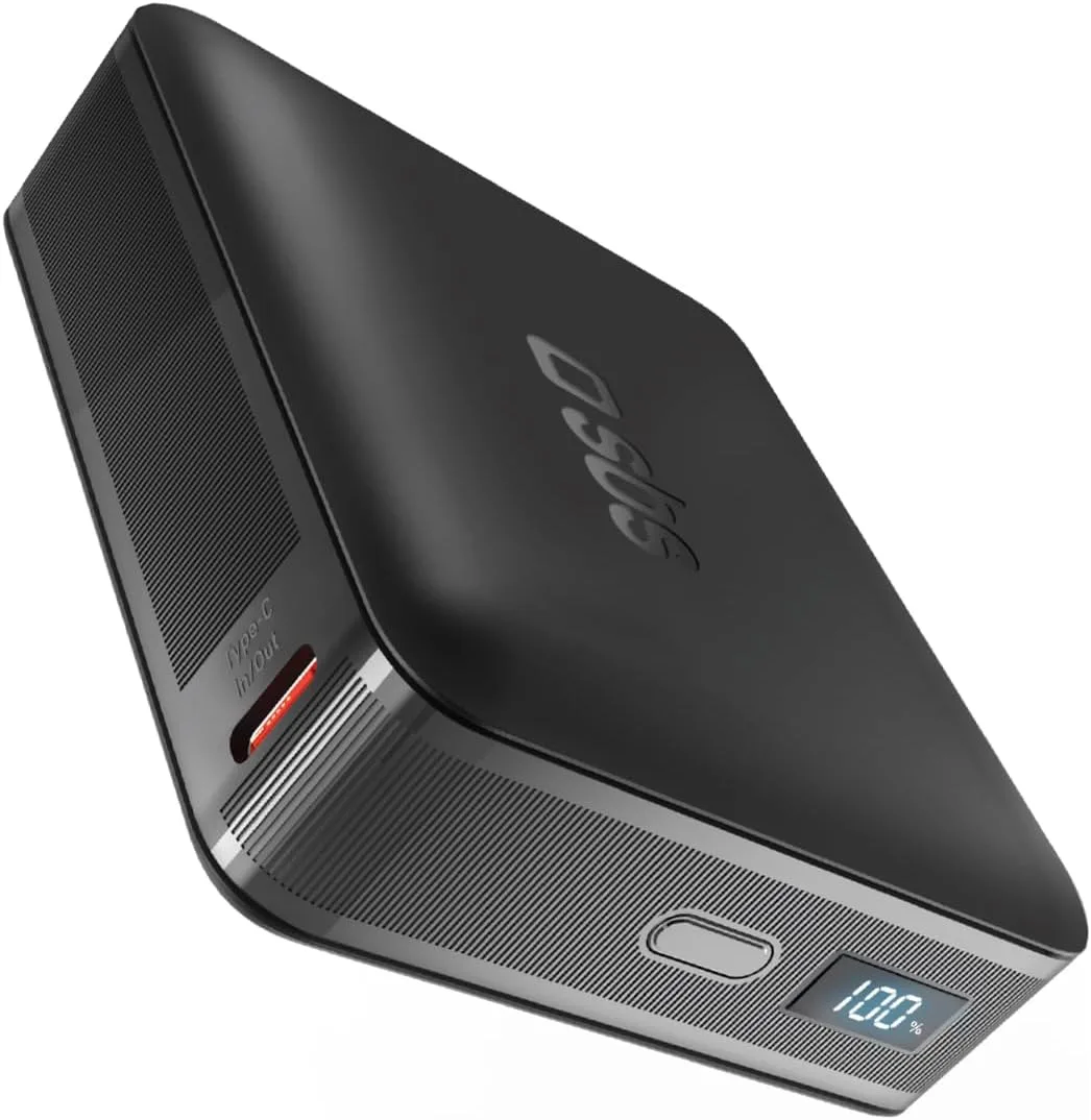 Power Bank SBS Nanotube High Density 20000mAh 65W (TEBB20000HDPDLCDK) Black