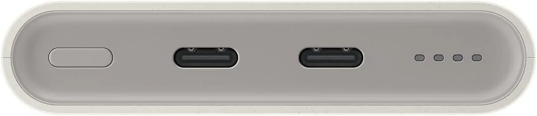 Power Bank Samsung 10000mAh 25W Dual USB-C (EB-P3400XU) Beige — фото 3