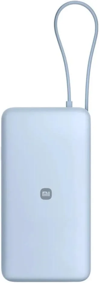 Power Bank Xiaomi 10000mAh 67W со встроенным кабелем USB-C Ice Blue (BHR08NZGL) — фото 2