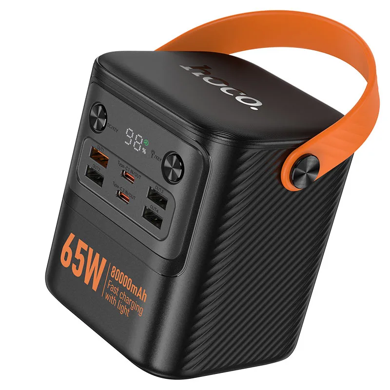 Power Bank Hoco J152 Pro Tough 80000mAh 65W Black — фото 7