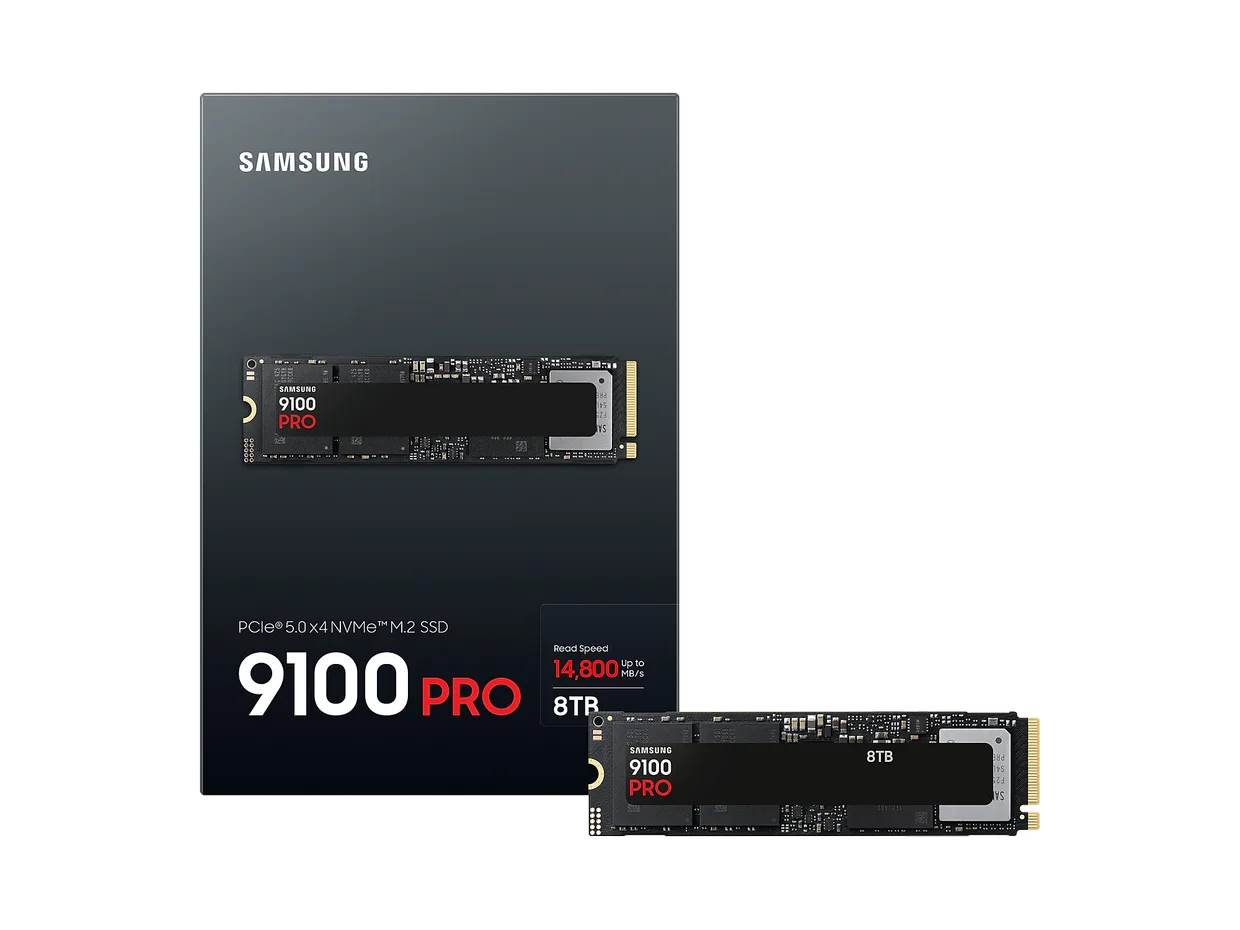 SSD диск Samsung 9100 Pro 8TB M.2 NVMe (MZ-VAP8T0BW) — фото 6