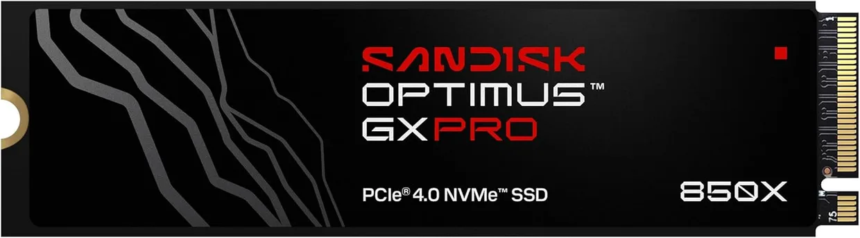 SSD диск SanDisk Optimus GX PRO 850X 8TB M.2 NVMe (SDSP81800TAH-000E0) — фото 3