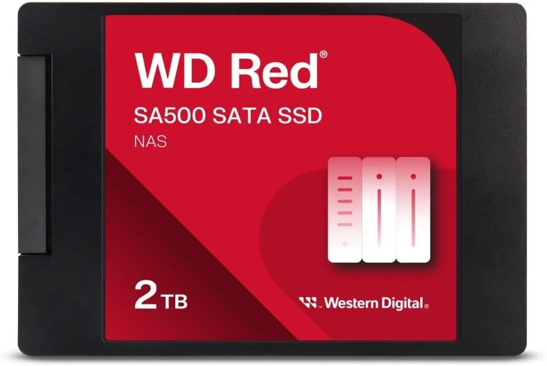 SSD диск WD Red SA500 2TB 2.5" SATA III (WDS200T2R0A)
