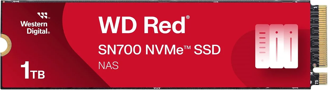 SSD диск WD Red SN700 1TB M.2 NVMe (WDS100T1R0C)