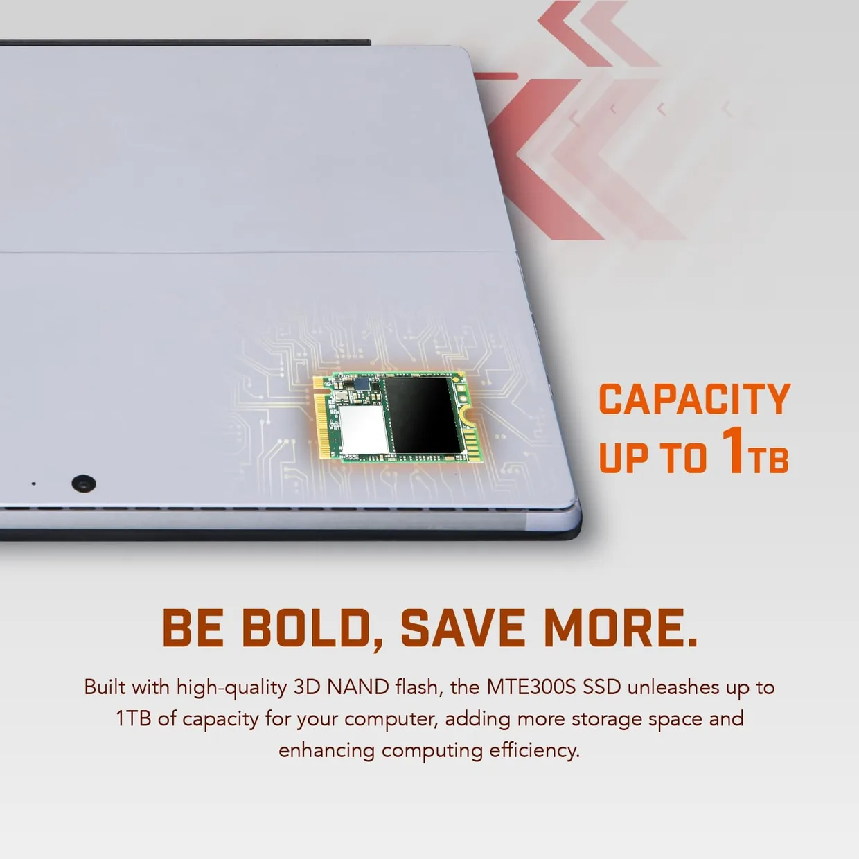 SSD диск Transcend MTE300S 512GB M.2 2230 NVMe (TS512GMTE300S) — фото 5