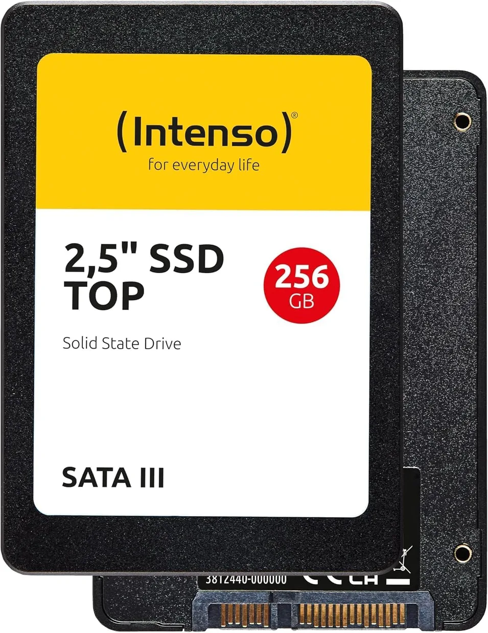 SSD диск Intenso TOP 256GB 2.5" SATA III (3812440)