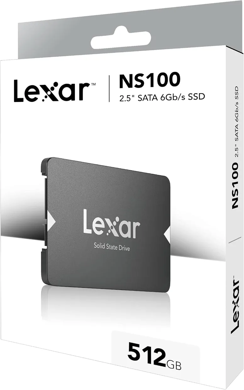SSD диск Lexar NS100 512GB 2.5" SATA III (LNS100-512RB) — фото 2