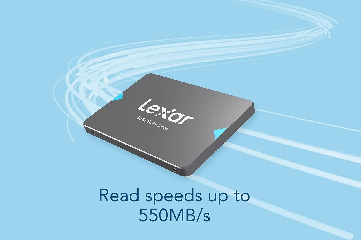 SSD диск Lexar NQ100 256GB 2.5" SATA III (LNQ100X256G-RNNNG) — фото 2