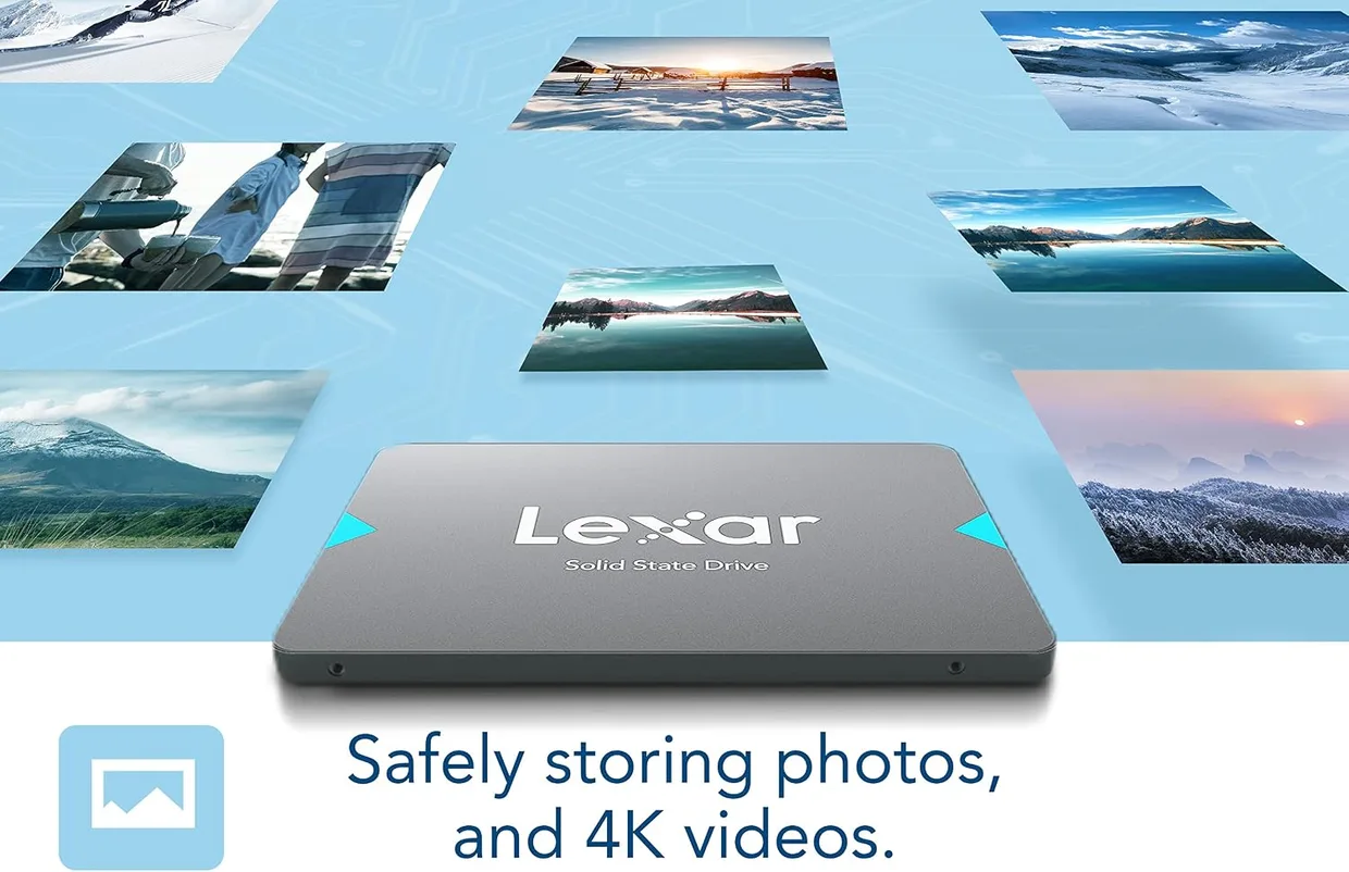 SSD диск Lexar NQ100 256GB 2.5" SATA III (LNQ100X256G-RNNNG) — фото 3