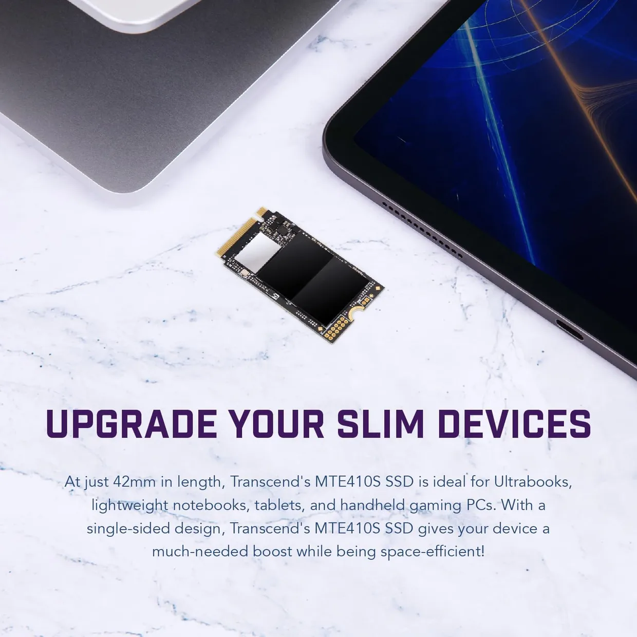 SSD диск Transcend MTE410S 512GB M.2 2242 NVMe (TS512GMTE410S) — фото 4