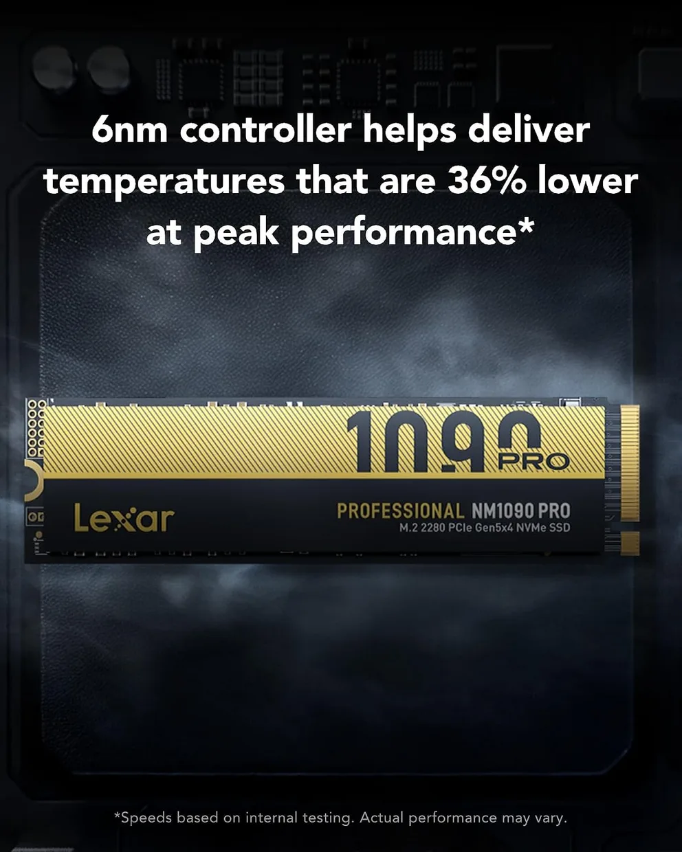 SSD диск Lexar NM1090 PRO 2TB M.2 NVMe (LNM109P002T-RNNNG) — фото 4