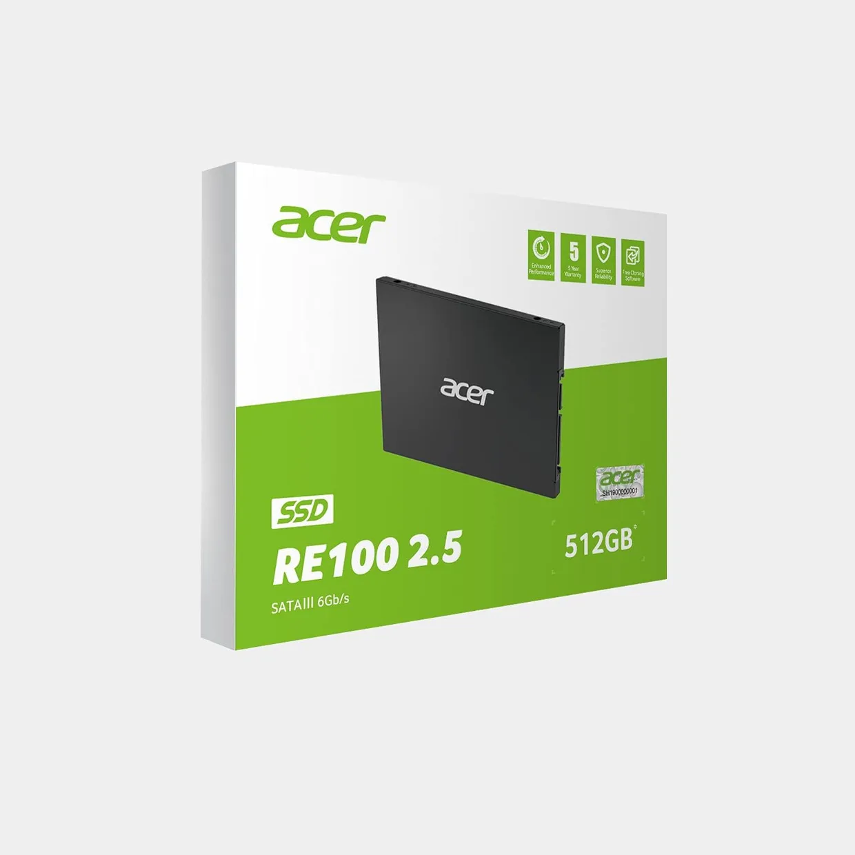 SSD диск Acer RE100 512GB 2.5" SATA III (BL.9BWWA.108) — фото 3