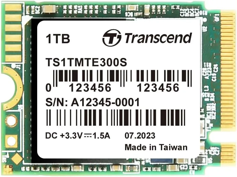 SSD диск Transcend MTE300S 1TB M.2 2230 NVMe (TS1TMTE300S)