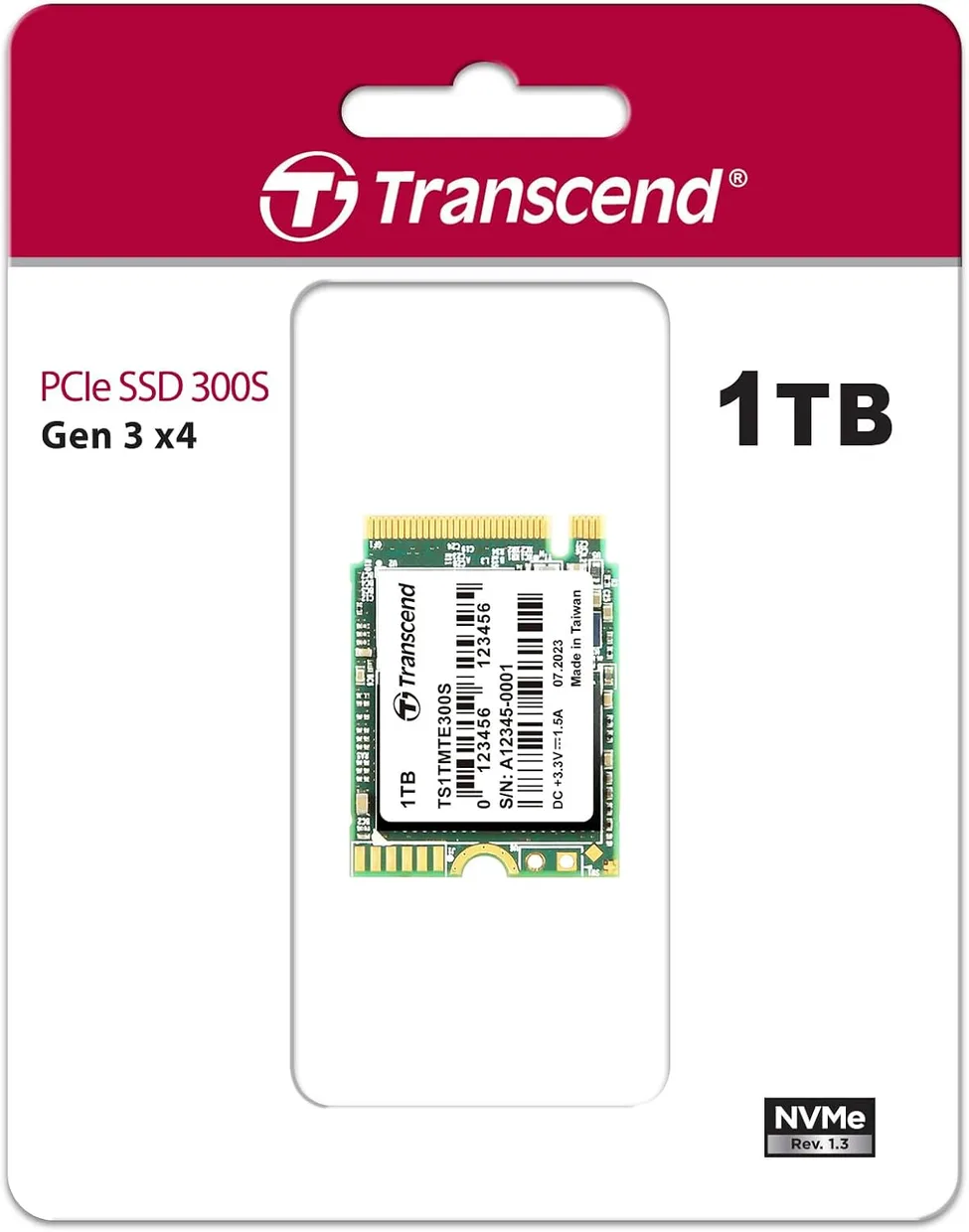 SSD диск Transcend MTE300S 1TB M.2 2230 NVMe (TS1TMTE300S) — фото 2