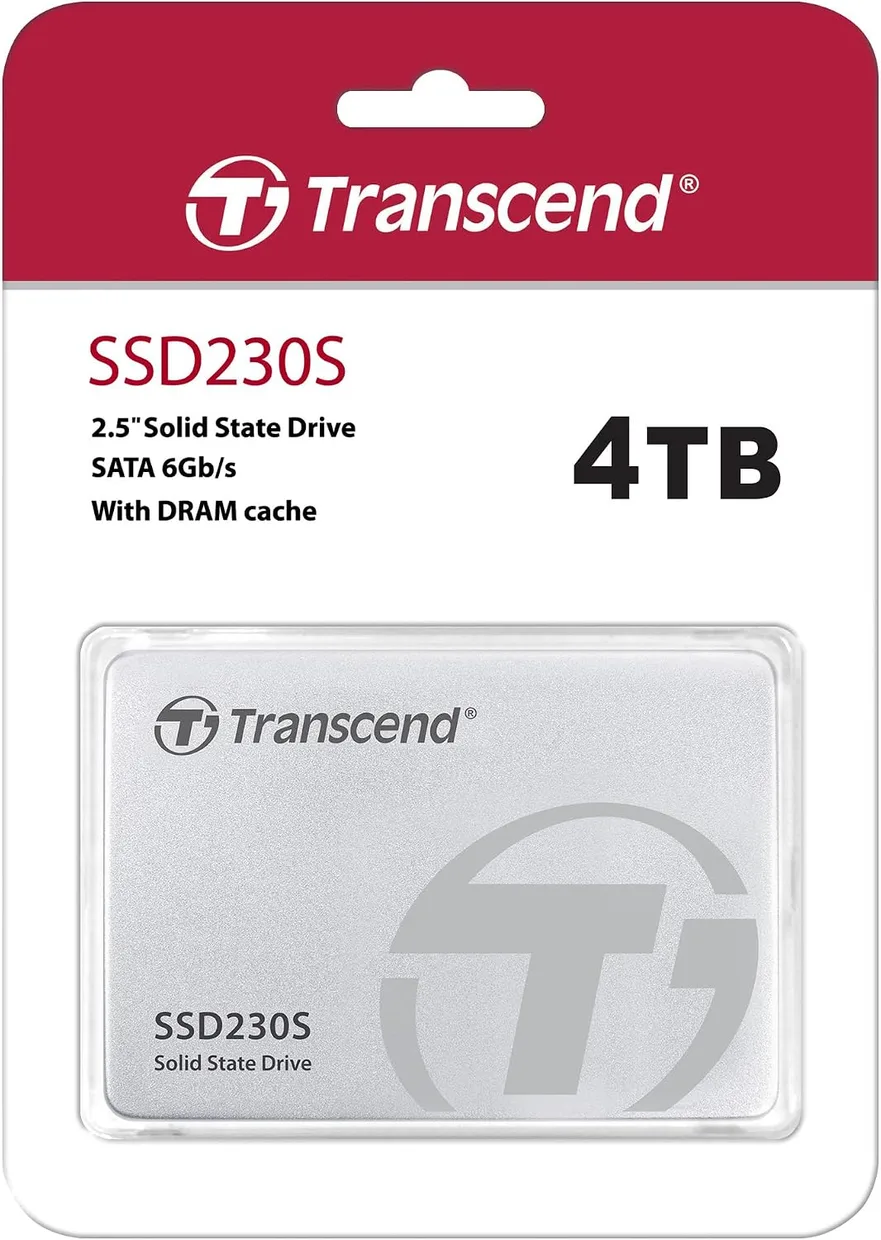 SSD диск Transcend SSD230S 4TB 2.5" SATA III (TS4TSSD230S) — фото 2