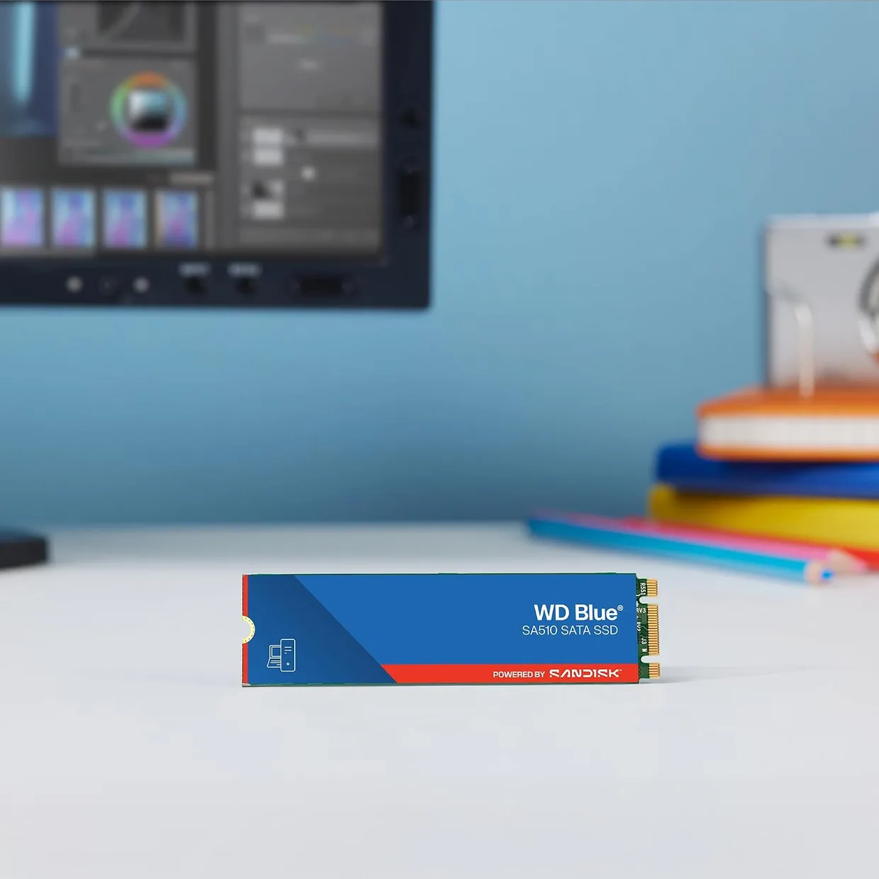 SSD диск WD Blue SA510 500GB M.2 SATA (WDS500G3B0B) — фото 2