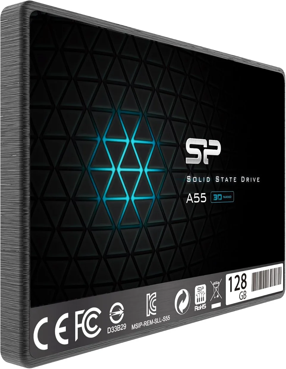 SSD диск Silicon Power Ace A55 128GB 2.5" SATA III (SP128GBSS3A55S25) — фото 2