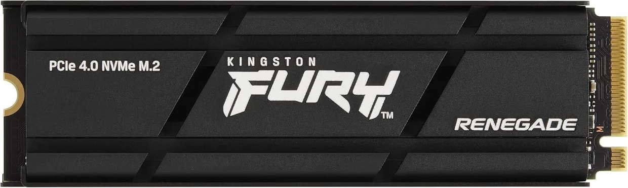 SSD диск Kingston FURY Renegade 4TB M.2 NVMe з радіатором (SFYRDK/4000G)