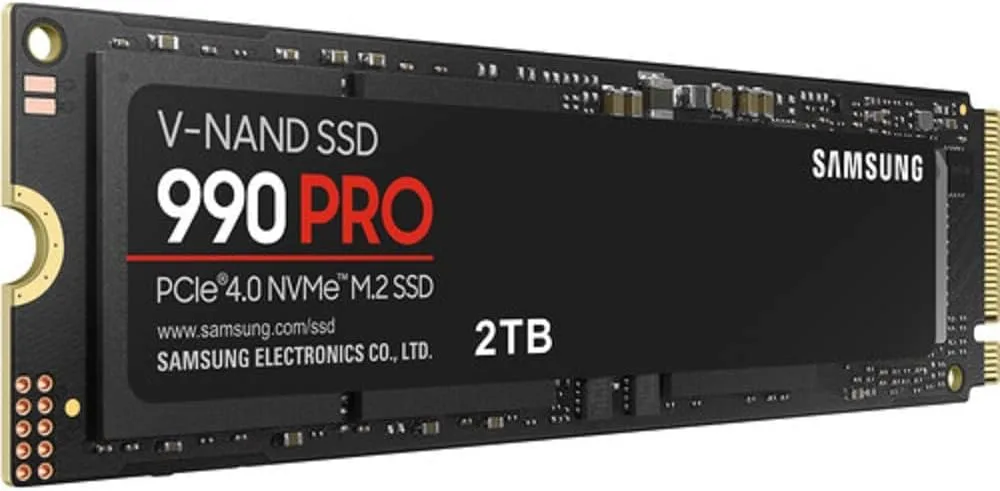 SSD диск Samsung 990 PRO 2TB M.2 NVMe (MZ-V9P2T0BW)