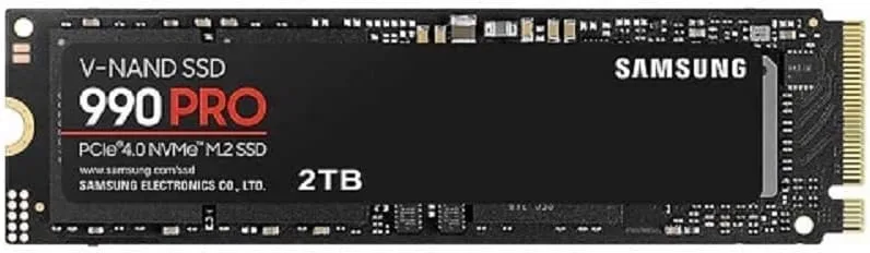 SSD диск Samsung 990 PRO 2TB M.2 NVMe (MZ-V9P2T0BW) — фото 3