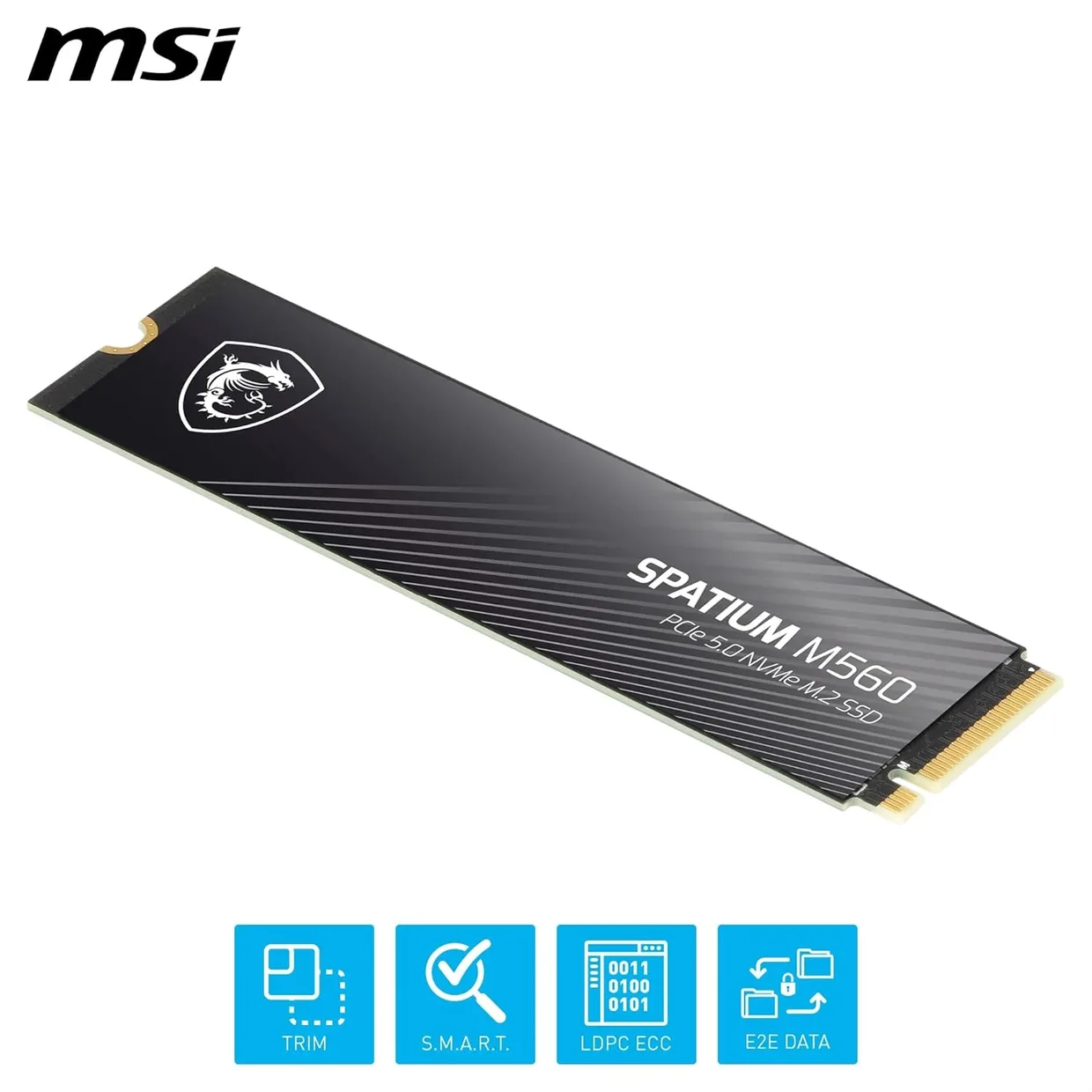 SSD диск MSI Spatium M560 1TB M.2 NVMe (S78-440L0F0-P83) — фото 4