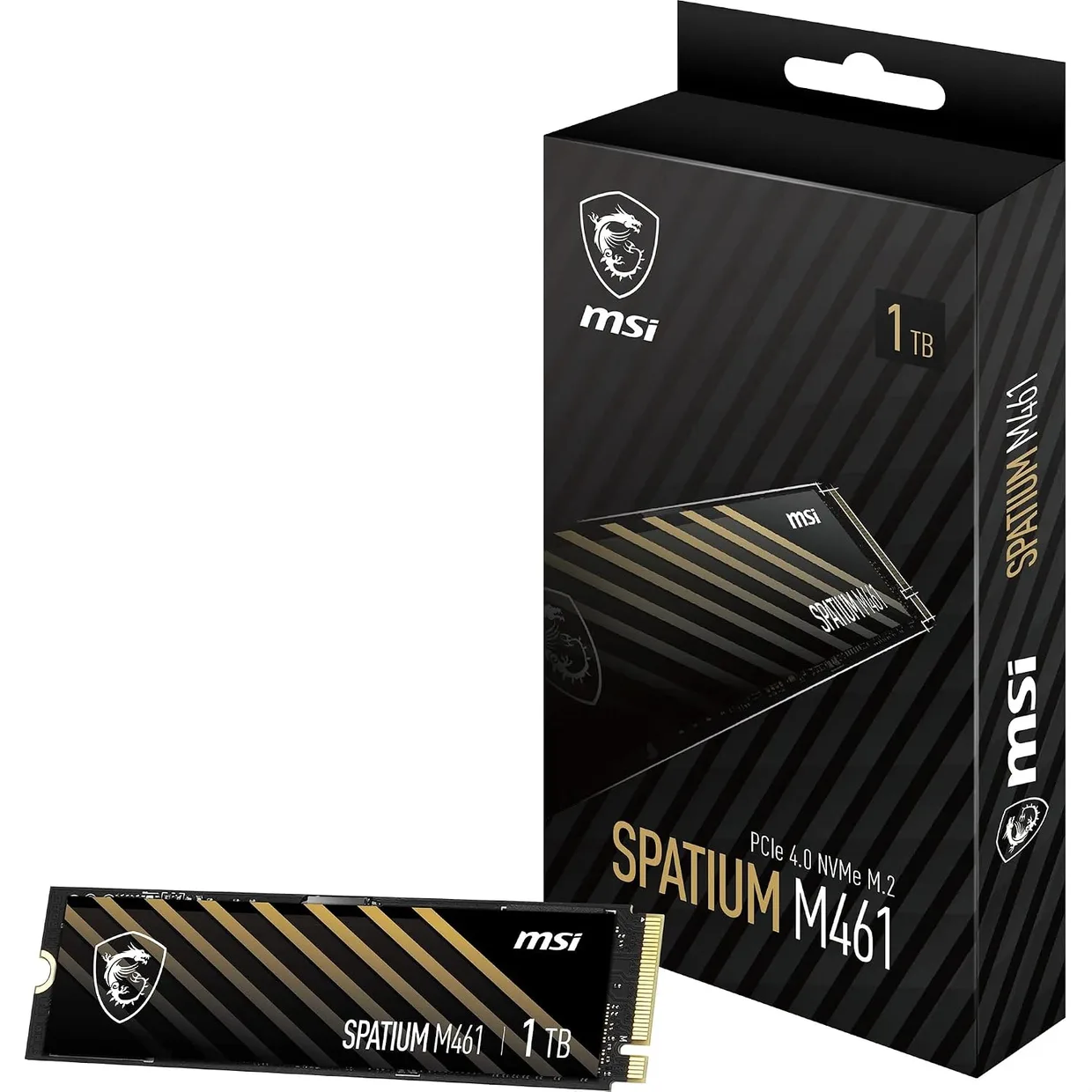 SSD диск MSI Spatium M461 1TB M.2 NVMe (S78-440L1D0-P83)