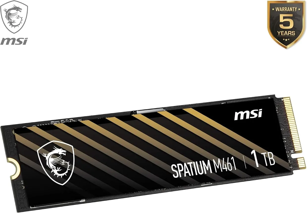SSD диск MSI Spatium M461 1TB M.2 NVMe (S78-440L1D0-P83) — фото 4