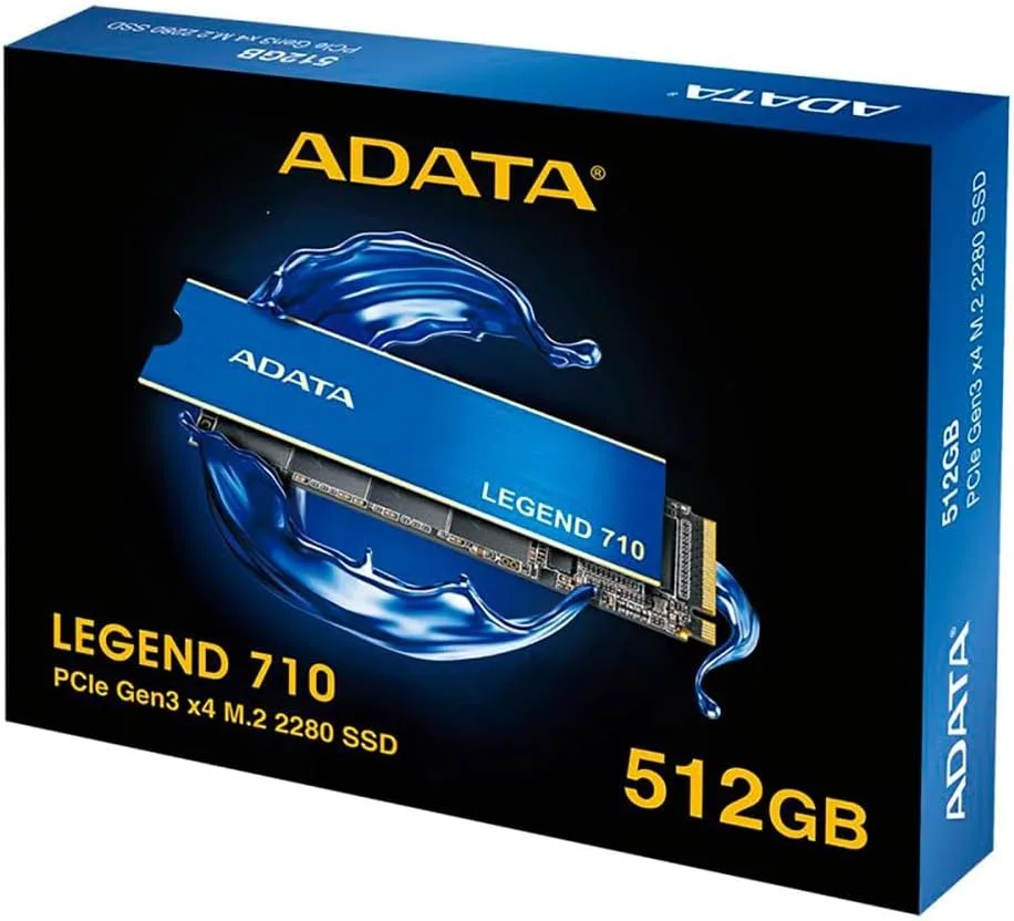 SSD диск ADATA LEGEND 710 512GB M.2 NVMe (ALEG-710-512GCS) — фото 3