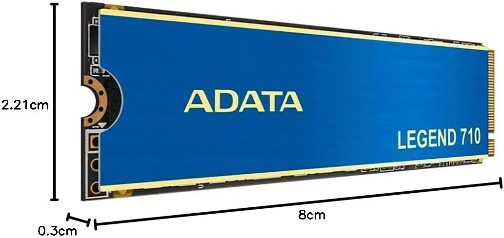 SSD диск ADATA LEGEND 710 512GB M.2 NVMe (ALEG-710-512GCS) — фото 4