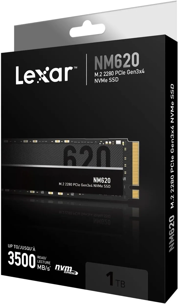 SSD диск Lexar NM620 1TB M.2 NVMe (LNM620X001T-RNNNG) — фото 2